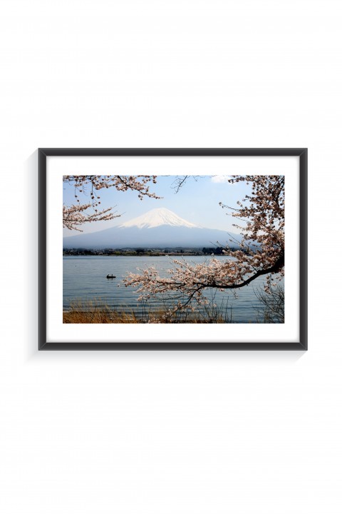 Poster with frame Mount Fuji - Japan By Emmanuel Catteau
