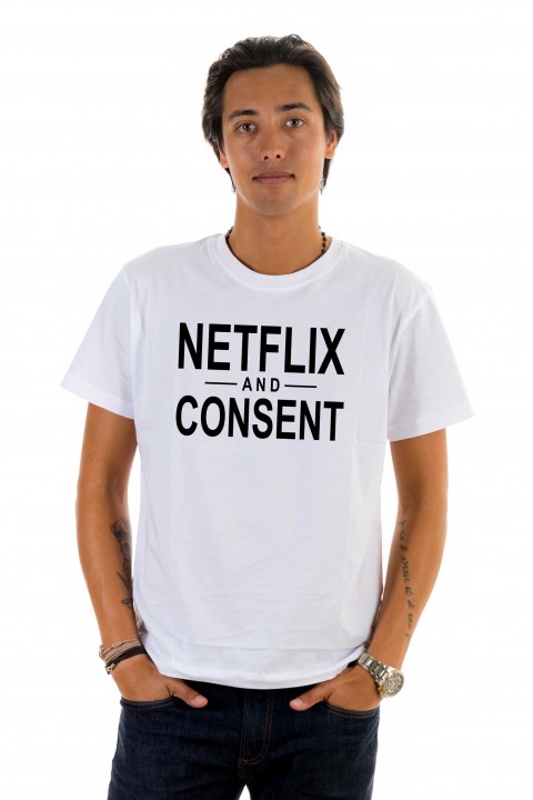T-shirt Netflix and consent