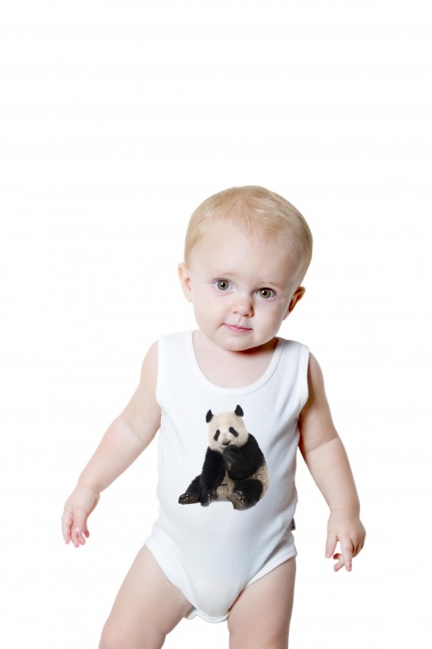 Baby romper The Panda