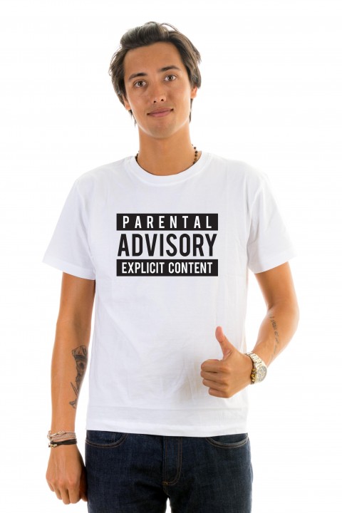 T-shirt Parental Advisory Explicit Content