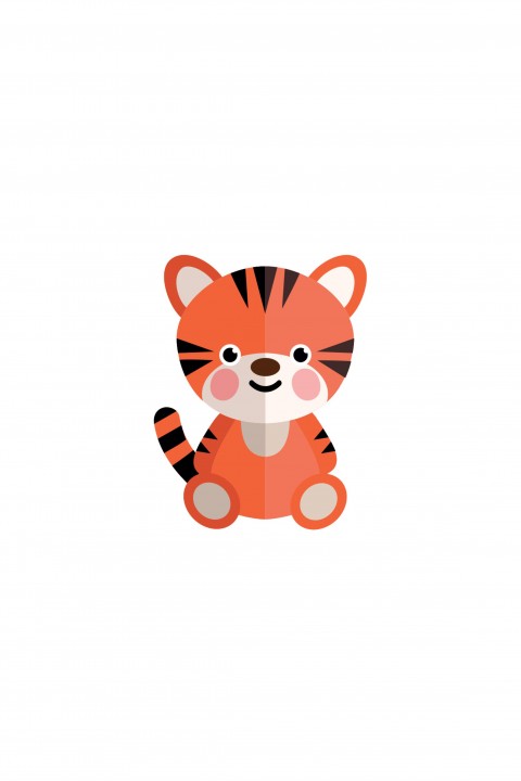 Poster Baby Tiger