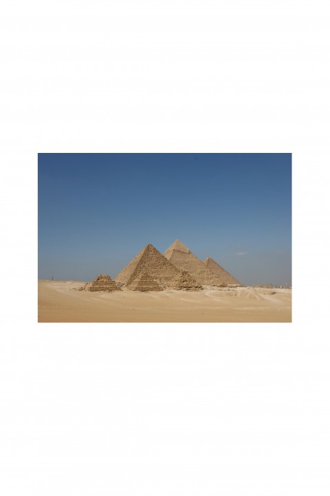 Poster Pyramids of Giza - Egypt By Emmanuel Catteau