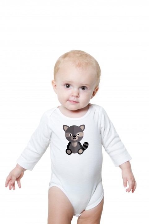 Baby romper Raccoon