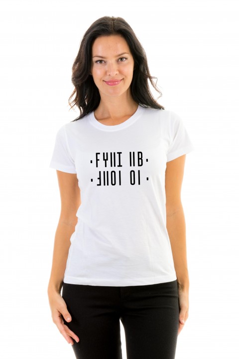 T-shirt Shut Up - Hidden Message