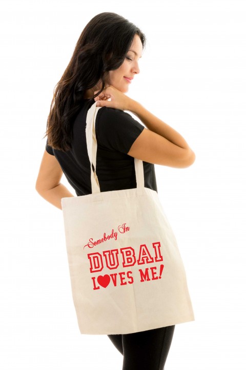 Tote bag Dubai Loves Me!