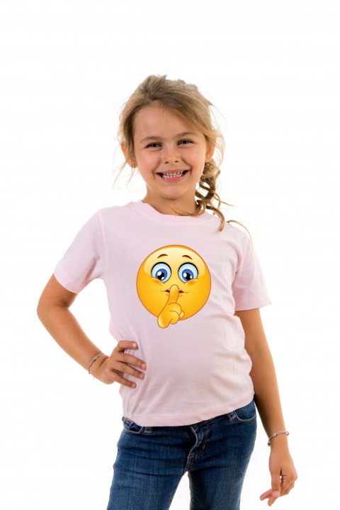 T-shirt kid Smiley Silence