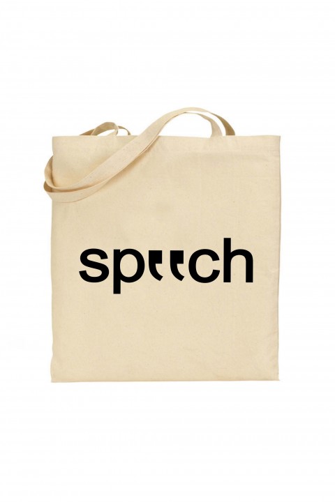 Tote bag Speech