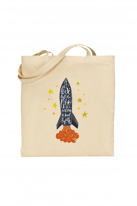 Tote bag Rocket