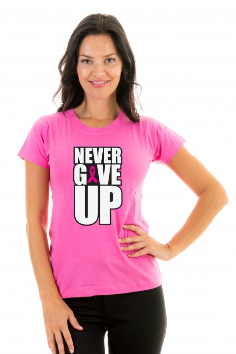 T-shirt Never Give Up