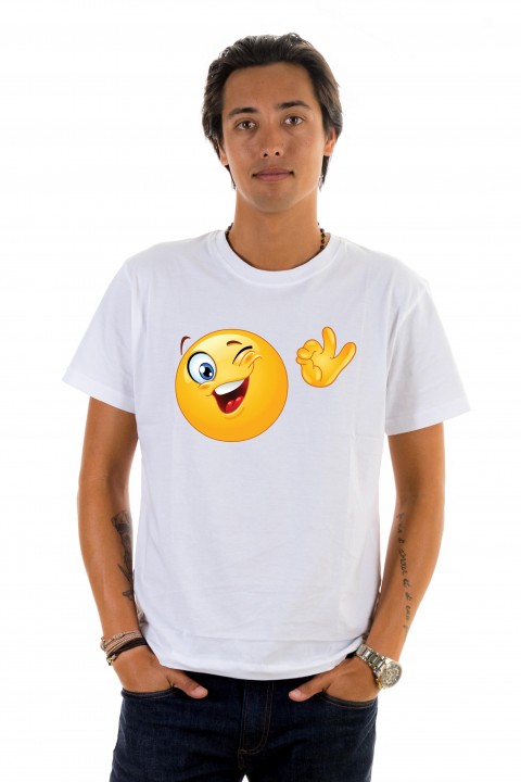 T-shirt Smiley Ok