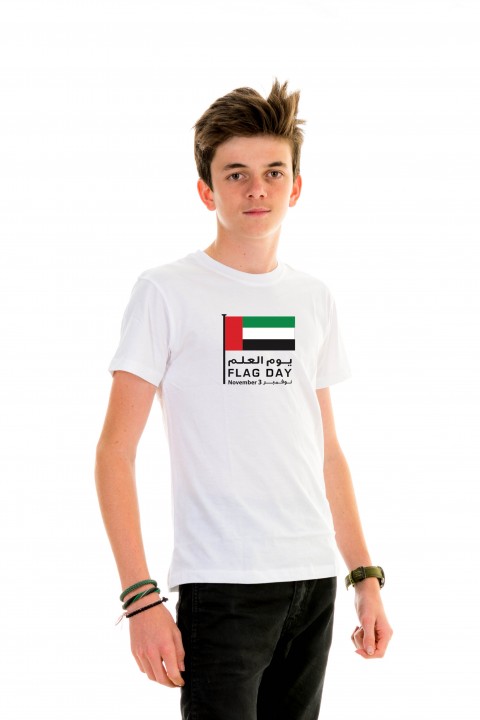 T-shirt Kid UAE Flag Day - November 3