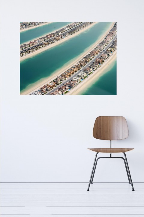 Canvas Palm Jumeirah Close Up - Dubai - UAE By Emmanuel Catteau