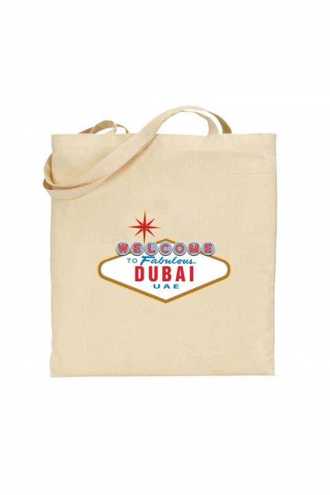Tote bag Welcome to Fabulous Dubai