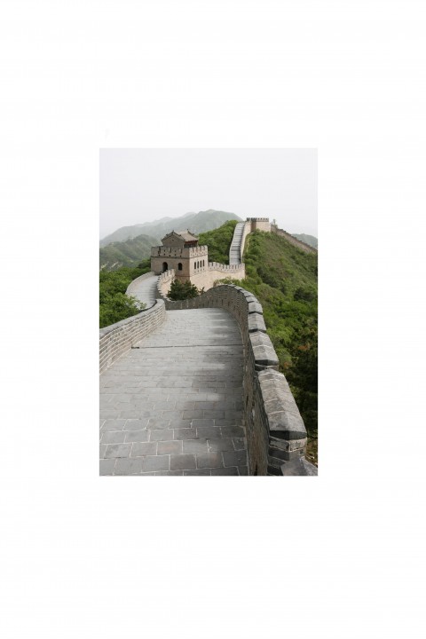Poster Great Wall of China- By Emmanuel Catteau